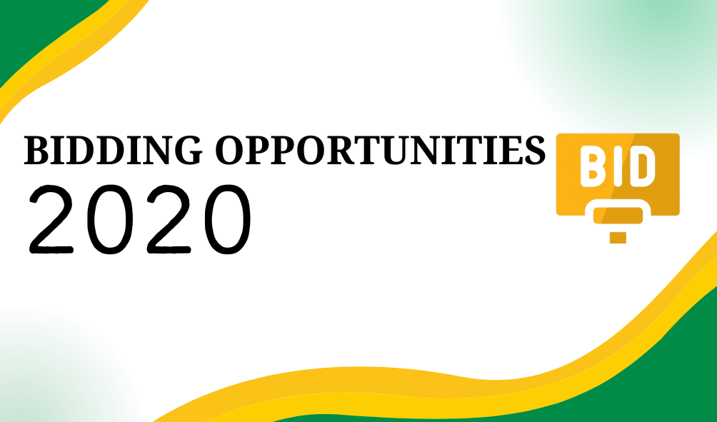 Bidding Opportunities 2020