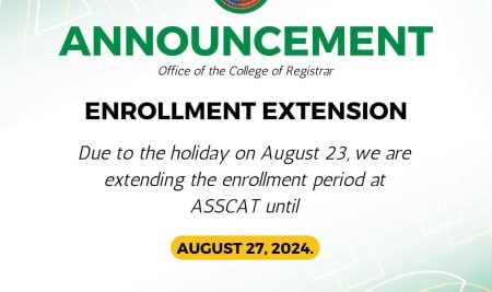 Enrollment Extension!