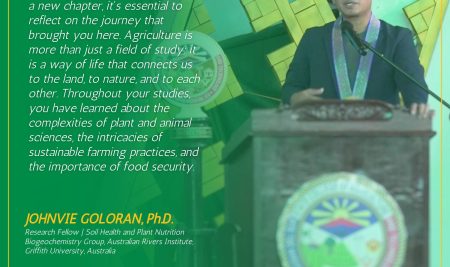 Guest of Honor and Speaker at ASSCAT’s 29th Hooding and Awarding Ceremony