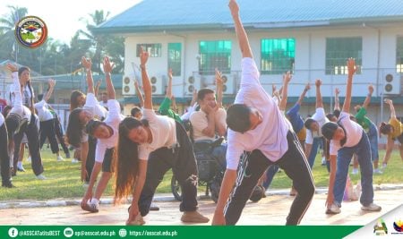 ASSCAT Faculty and Staff Energized by Zumba Session for Civil Service Anniversary
