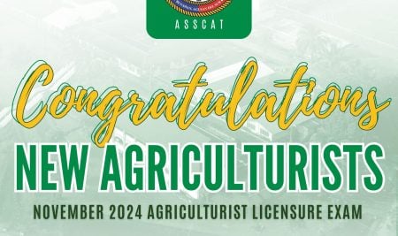 ASSCAT Congratulates 20 New Agriculturists