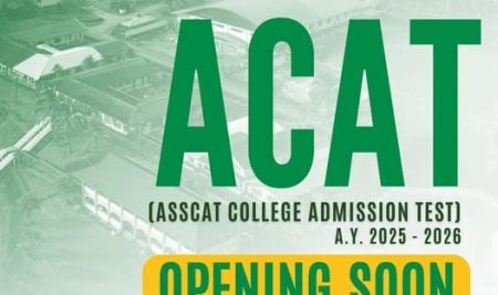 ACAT for A.Y. 2025-2026 is About To Open!