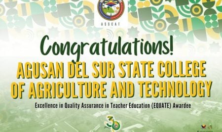 ASSCAT Proudly Stands Among the Recipients of the EQUATE Awards by the CHED