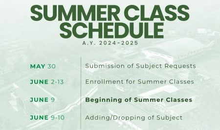Summer Class A.Y. 2024-2025