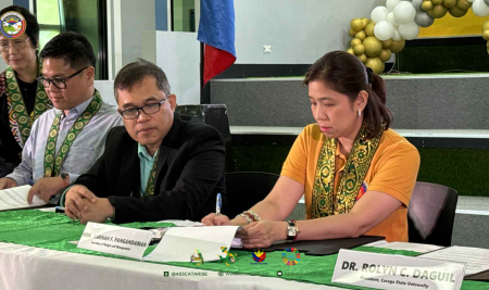 Empowering Innovation: Sec. Pangandaman Leads MOA Signing with ASSCAT for Caraga Food Innovation Hub