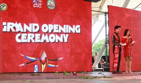 33rd Naliyagan Festival Grand Opening ❤💛💙🖤🤍
