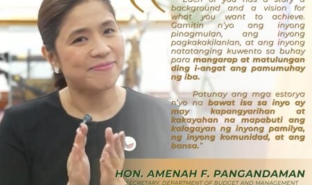 DBM Secretary Amenah F. Pangandaman #ASSCAT30thCommencement Guest of Honor and Speaker