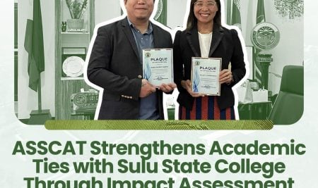 ASSCAT Strengthens Academic Ties with Sulu State College Through Impact Assessment Training