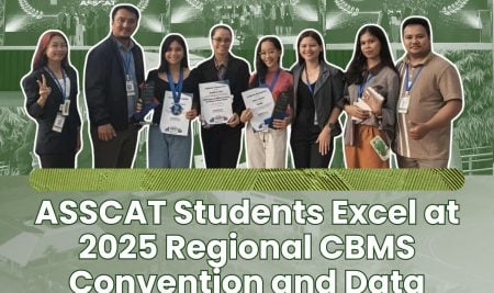 ASSCAT Student Excel at 2025 Regional CBMS Convention and Data Festival Caraga