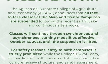 PUBLIC ADVISORY: Synchronous and Asynchronous Learning Modalities