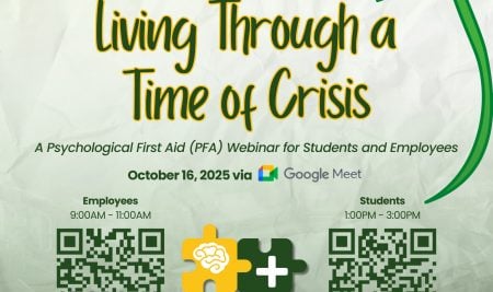 Living Through a Time of Crisis: A Psychological First Aid (PFA) Webinar