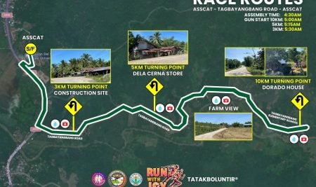 RUN WITH JOY Official Race Route