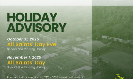 HOLIDAY ADVISORY