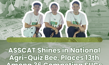 ASSCAT Shines in National Agri-Quiz Bee, Places 13th Among 36 Competing SUCs